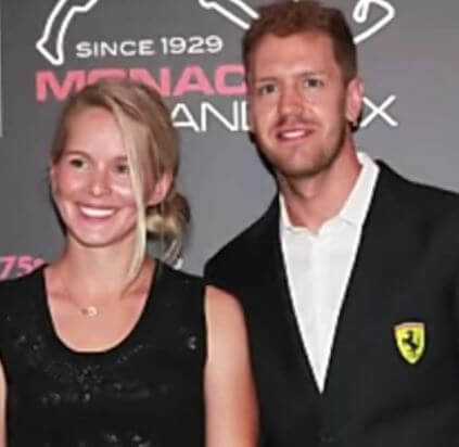 Hanna Prater with her husband in an event